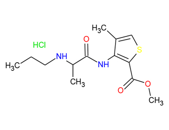 articaine hydrochloride CAS 23964-57-0