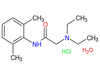 lidocaine hydrochloride monohydrate CAS 6108-05-0